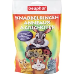 Beaphar Knabbelringetjes Konijnensnacks (Knaagdieren) 75 gr