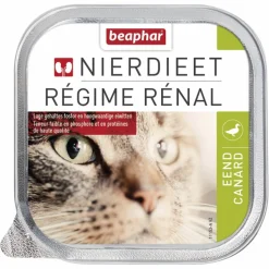 Beaphar Nierdieet Kattenvoer Nat Eend 100 gr