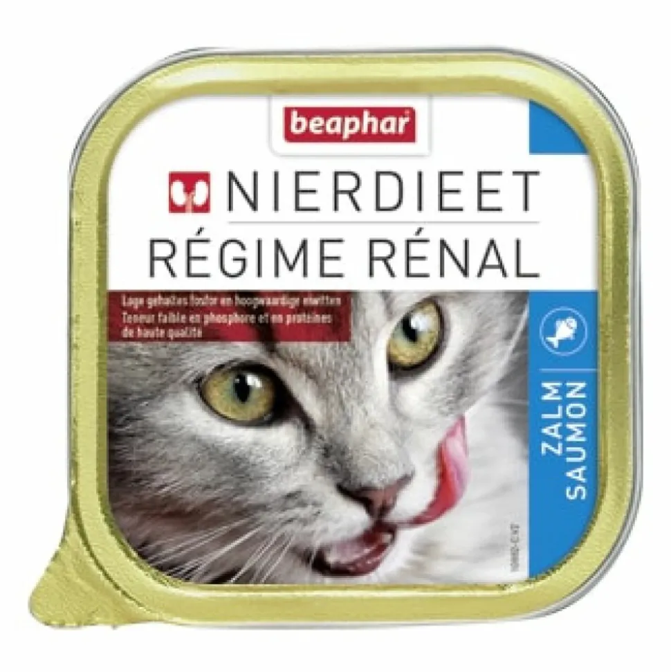 Beaphar Nierdieet Kattenvoer Nat Zalm 100 gr