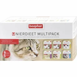 Beaphar Nierdieet Kattenvoer Nat Kat 6 x 100 gr
