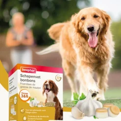 Beaphar Schapenvet Bonbons Mini Knoflook 245 gr