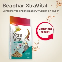 Beaphar XtraVital Grote Parkiet 1 kg