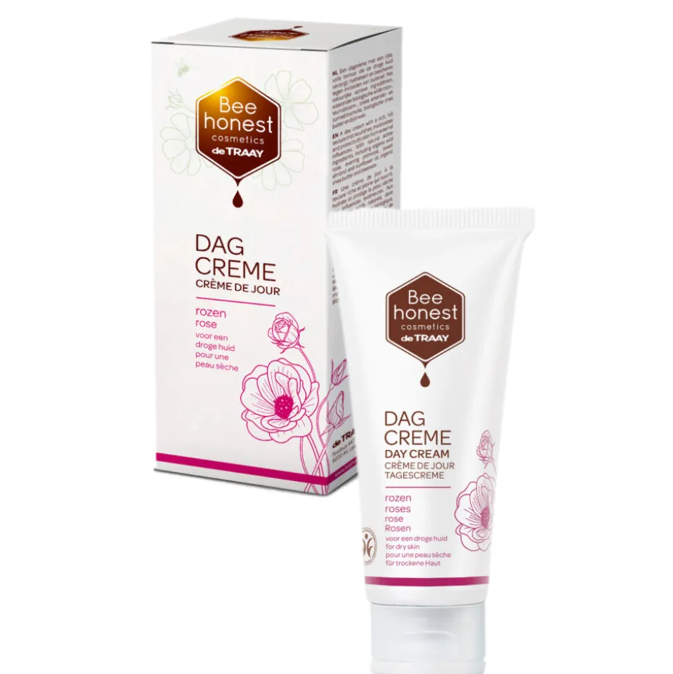 Bee Honest Dagcrème Rozen 50 ml
