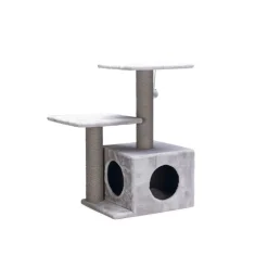 Beeztees Krabmeubel Serpa Fien Grijs 45 x 34 x 70 cm