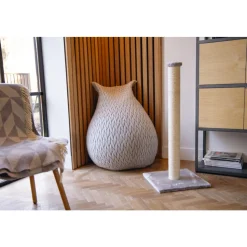 Beeztees Krabpaal Gina XL Grijs 40 x 40 x 90 cm