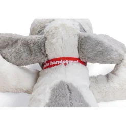 Beeztees Pluche Hondenknuffel XL Ties Wit 48 x 46 x 11 cm