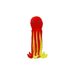 Beeztees Pluche Hondenspeelgoed Octopus Amy Rood 56 cm