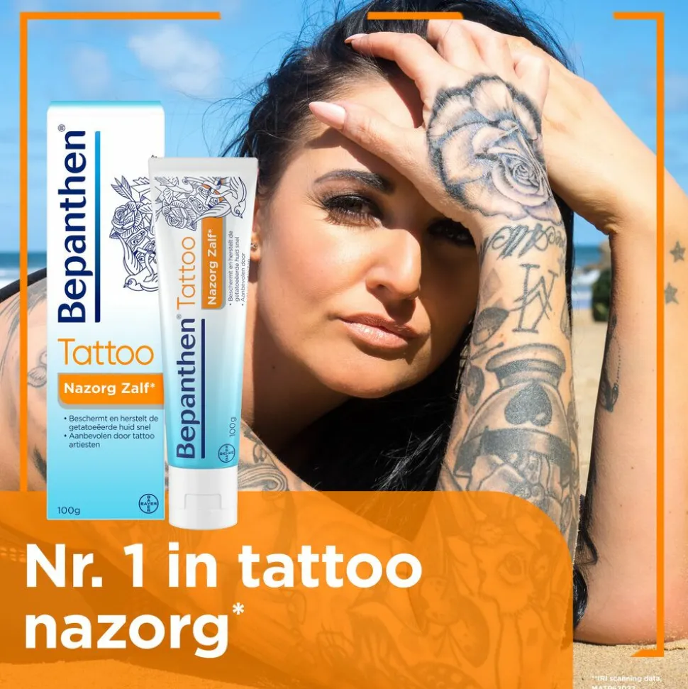 Bepanthen Tattoo Nazorg Zalf 100 gr