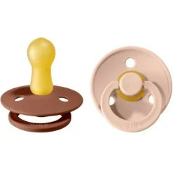 Bibs Fopspeen Maat 3 18+ mnd Woodchuck Blush 2 stuks