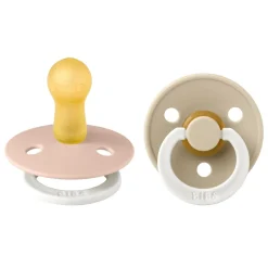 Bibs Fopspeen Maat 2 6-18 mnd Glow Vanilla Blush 2 stuks