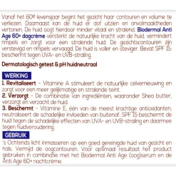 Biodermal Dagcrème Anti-Age 60+ 50 ml