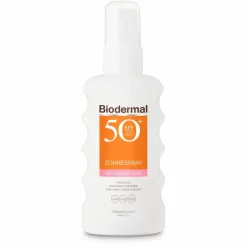 Biodermal Gevoelige Huid Zonnespray SPF 50+ 175 ml