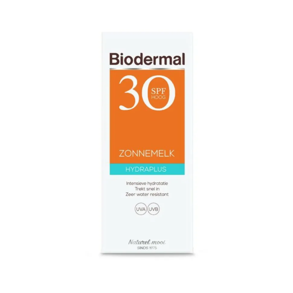 Biodermal Hydraplus Zonnemelk SPF 30 200 ml