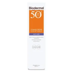 Biodermal Zonnecreme Gezicht Anti Age SPF 50+ 40 ml