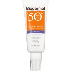 Biodermal Zonnecreme Gezicht Anti Age SPF 50+ 40 ml