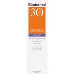 Biodermal Zonnecrème Gezicht Anti Age SPF 30 40 ml