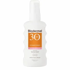 Biodermal Zonnespray Gevoelige Huid SPF 30 175 ml