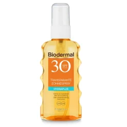Biodermal Zonnespray Transparant SPF 30 175 ml