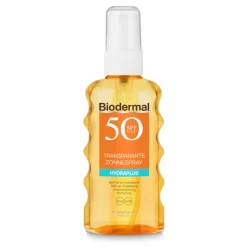 Biodermal Zonnespray Transparant SPF 50+ 175 ml