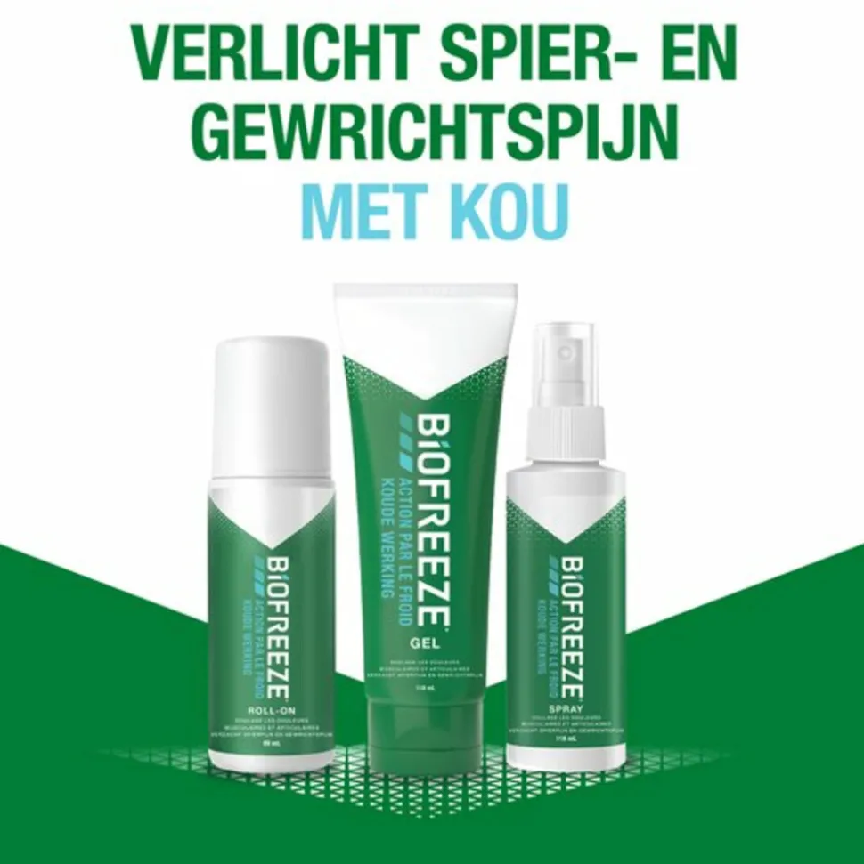 Biofreeze Cold Action Gel Verkoelend 118 ml