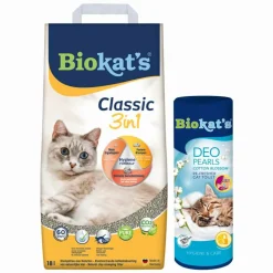 Biokat's Classic & Deo Pearls Cotton Blossom Pakket