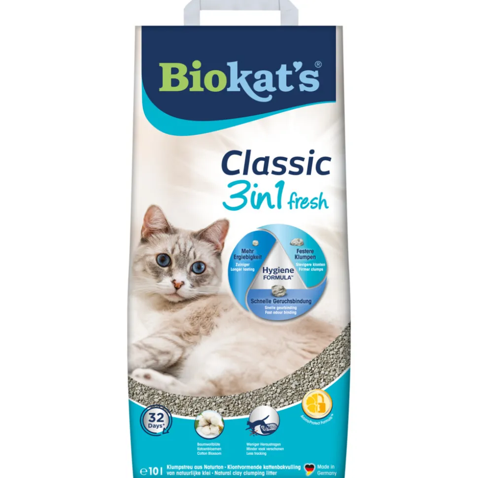 Biokat's Kattenbakvulling Classic Fresh Cotton Blossom 10 liter