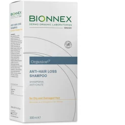 Bionnex Organica Anti-Haaruitval Shampoo Droog en Beschadigd Haar 300 ml