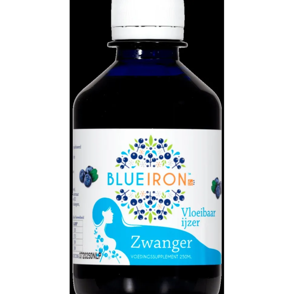 Blue Iron Vloeibaar IJzer Zwanger 250 ml