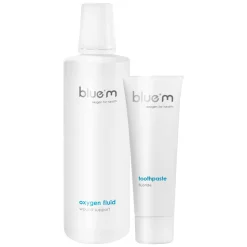 Bluem Oxygen Fluid en Fluoride Tandpasta Pakket
