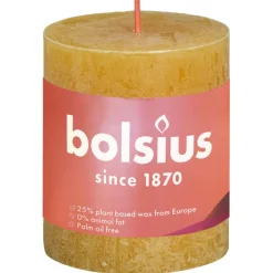 Bolsius Stompkaars Geel 8 cm