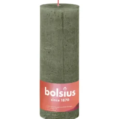 Bolsius Stompkaars Olive 19 cm