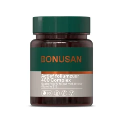 Bonusan Actief foliumzuur 400 mcg plus 90 tabletten