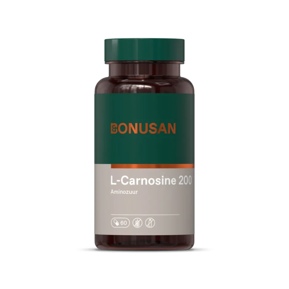 Bonusan L Carnosine 200mg 60 capsules