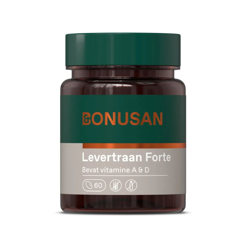 Bonusan Levertraan Forte 60 softgels