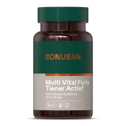 Bonusan Multi Vital Forte Tiener Actief 60 vegacapsules