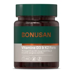 Bonusan Vitamine D3 & K2 60 softgels