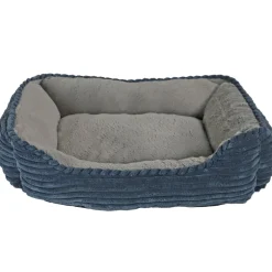 Boon Divan Corduroy Blauw - Grijs 50 x 40 cm