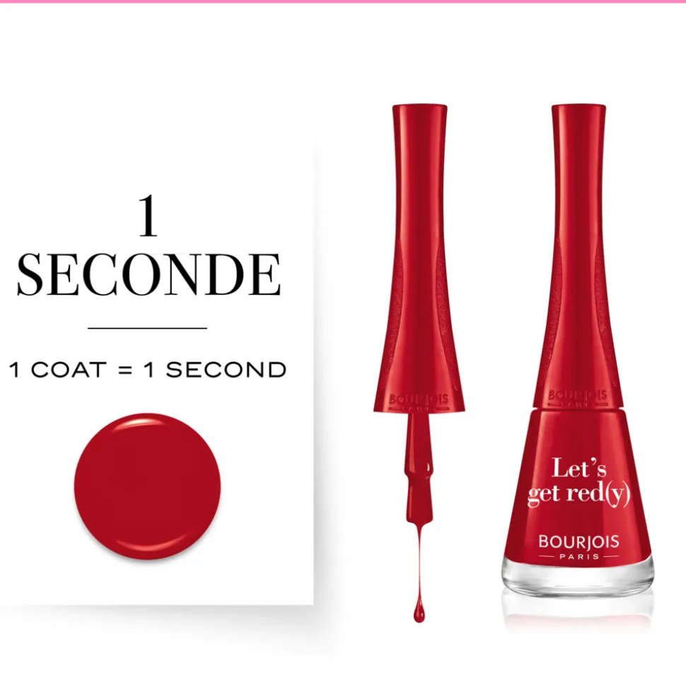 Bourjois 1 Seconde Nagellak 09 Let's Get Redy 9 ml
