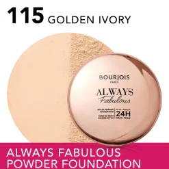 Bourjois Always Fabulous Compact Foundation Golden Ivory 115 12 gr