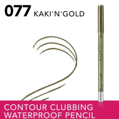 Bourjois Contour Clubbing Waterproof Oogpotlood Kaki'n'gold 77 1.2 gr