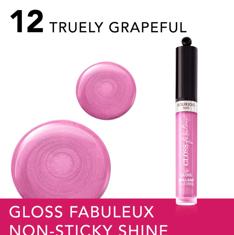 Bourjois Gloss Fabuleux Lipgloss Truly Grapeful 12 2.4 gr