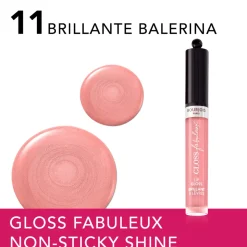 Bourjois Gloss Fabuleux Lipgloss Brillante Ballerina 11 2.4 gr