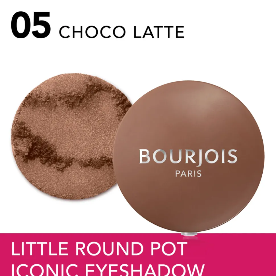 Bourjois Little Round Pot Eyeshadow 05 Choco Latte 1.2 gr