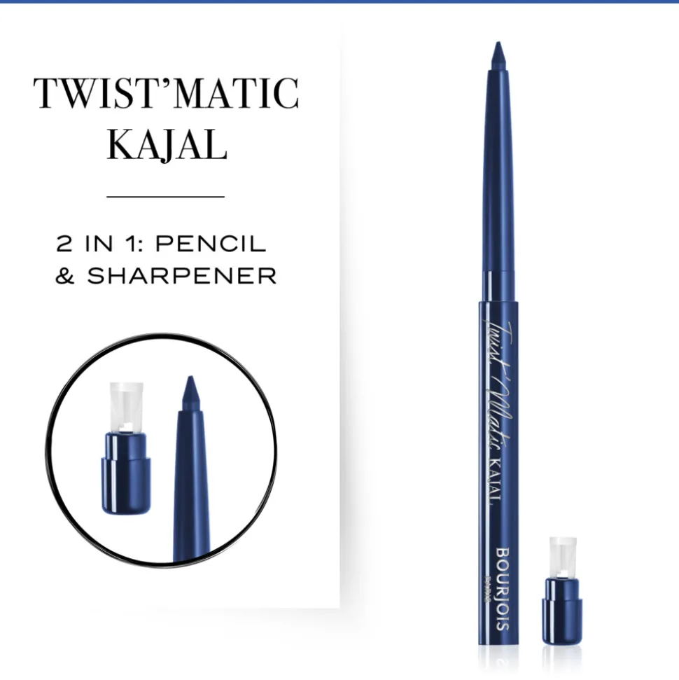 Bourjois Twist'matic Kajal Oogpotlood 05 Mille et blue 0.2 gr