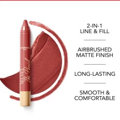 Bourjois Velvet The Pencil Lipstick Less Is Brown 4 1.8 gr