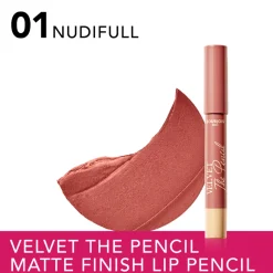 Bourjois Velvet The Pencil Lipstick Nudifull 1 1.8 gr