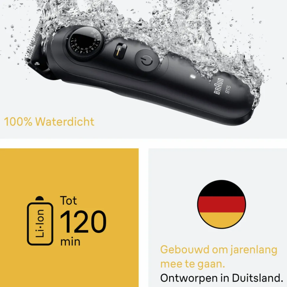 Braun Baardtrimmer Series 5 BT5500 Zwart