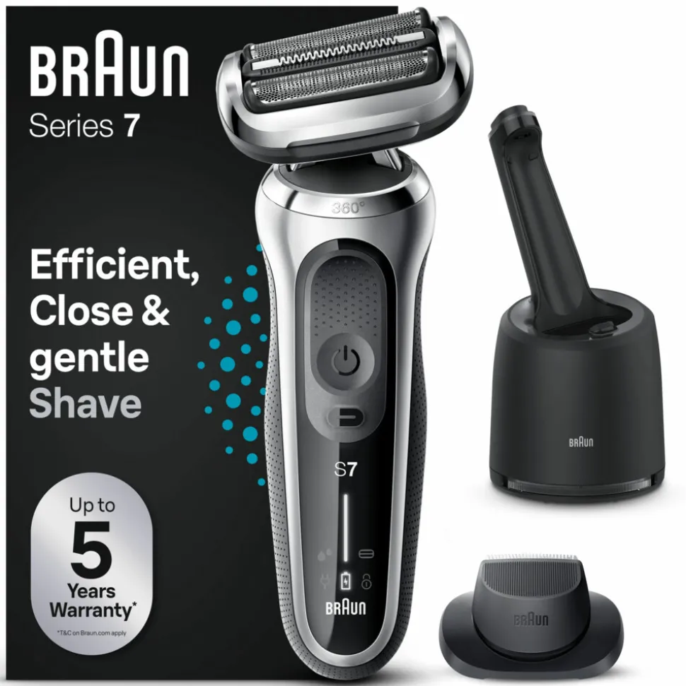 Braun Elektrisch Scheerapparaat Series 7 71-S7200cc Zilver