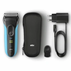 Braun Elektrisch Scheerapparaat S3 ProSkin 3045s Zwart/Blauw