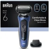 Braun Elektrisch Scheerapparaat Series 6 62-B1200S Blauw